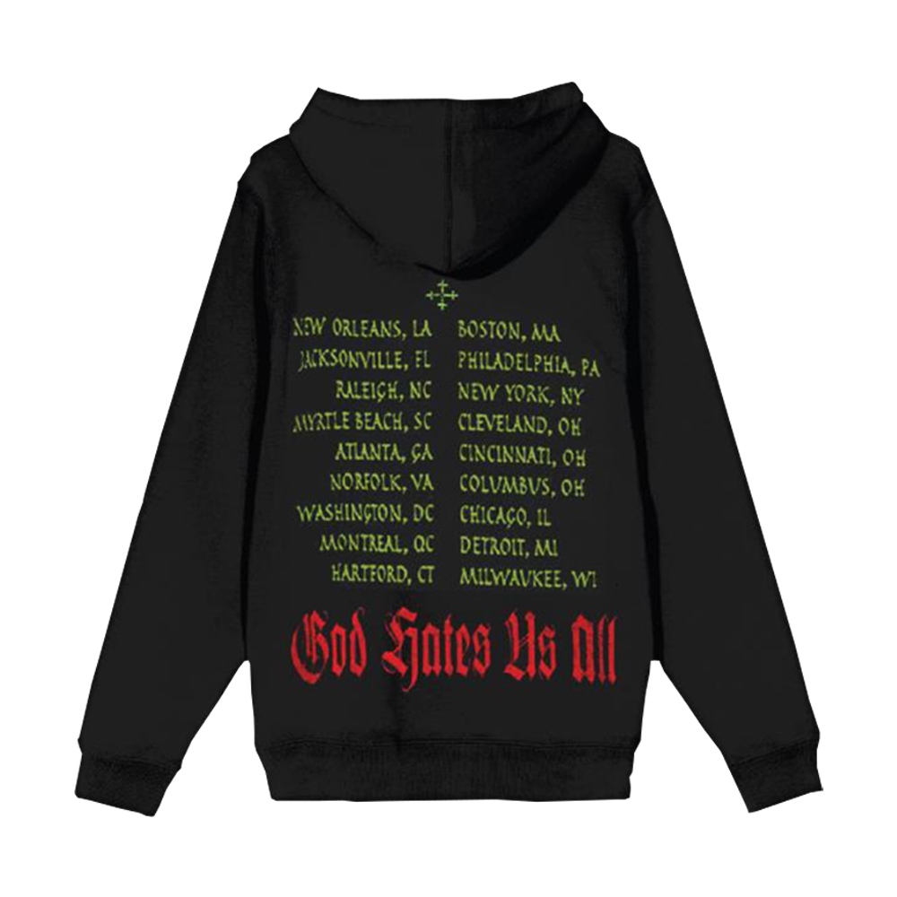 God Hates Us All Tour Hoodie – Slayer