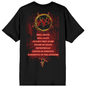 Torn Asunder Hell Awaits Tracklist Tee