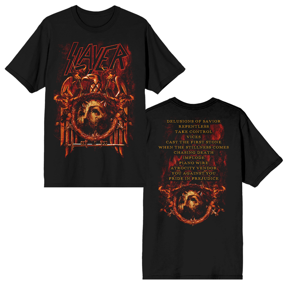 Repentless Tracklist Tee – Slayer