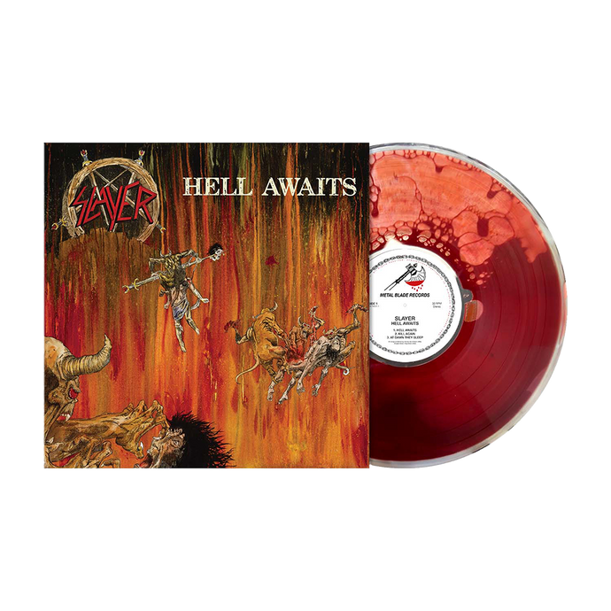 Limited Edition Hell Awaits 40th Anniversary “Blood” Filled Vinyl