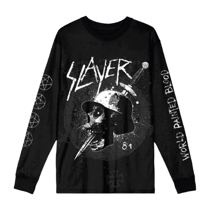 World Painted Blood Dagger Longsleeve