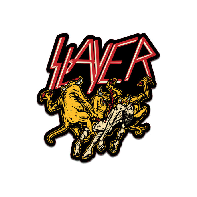 Hell Awaits Enamel pin