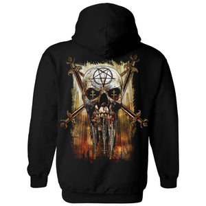 Skull Crossed (Zip Hoodie)